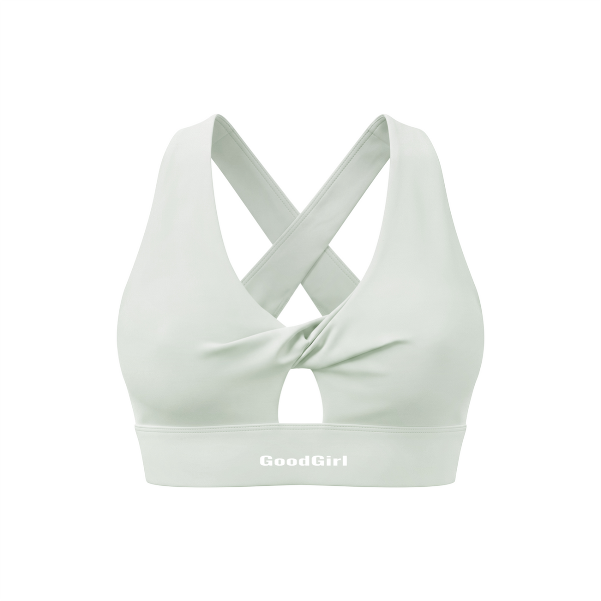 Women's Twist Front V-Neck Sports Bra