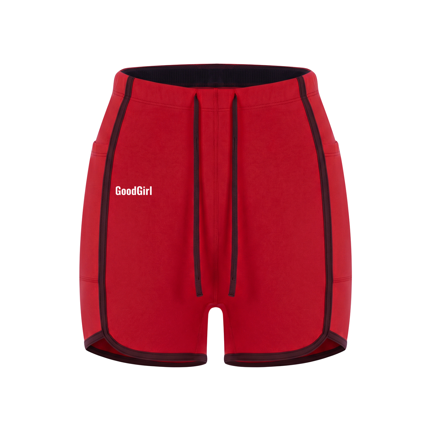 Women's High Rise Color Block Yoga Shorts