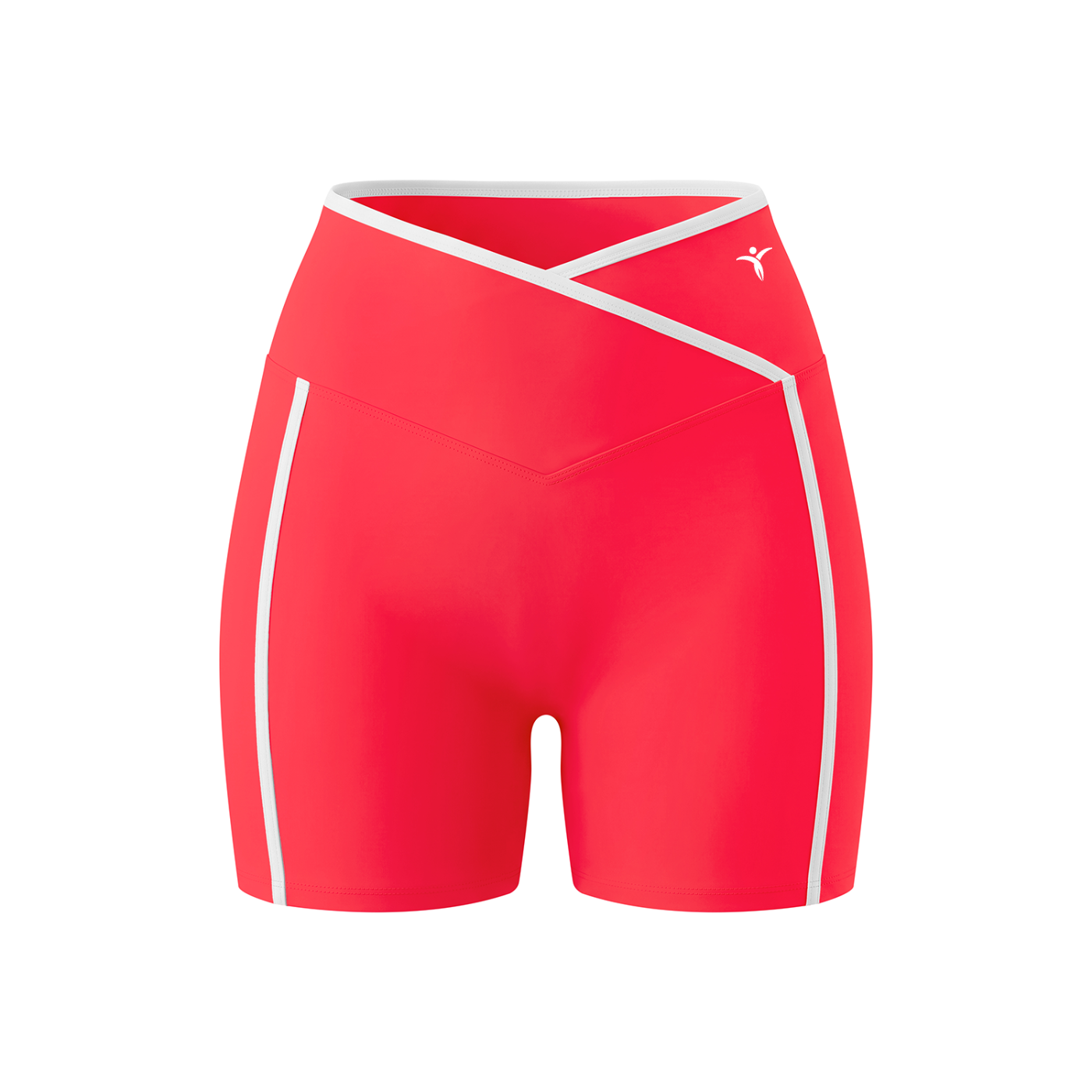 Women’s High Rise Color Block Yoga Shorts