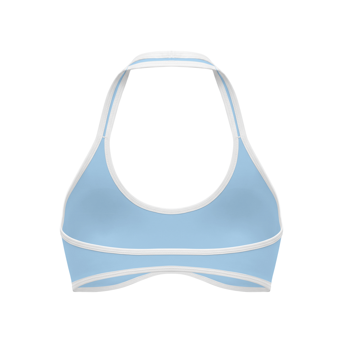 Women's Halter Color Block Yoga Sports Bra