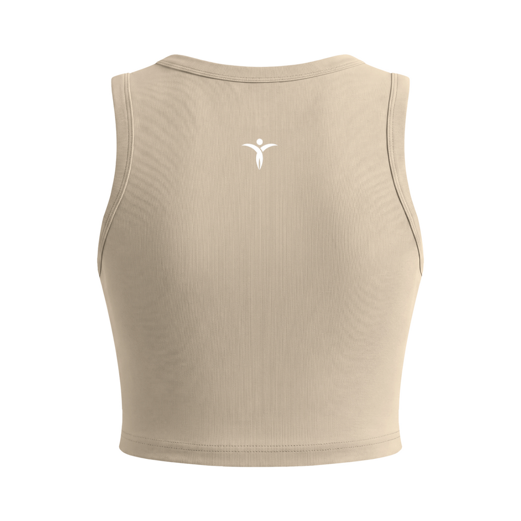 Women's Tight Crewneck Crop Tank Top