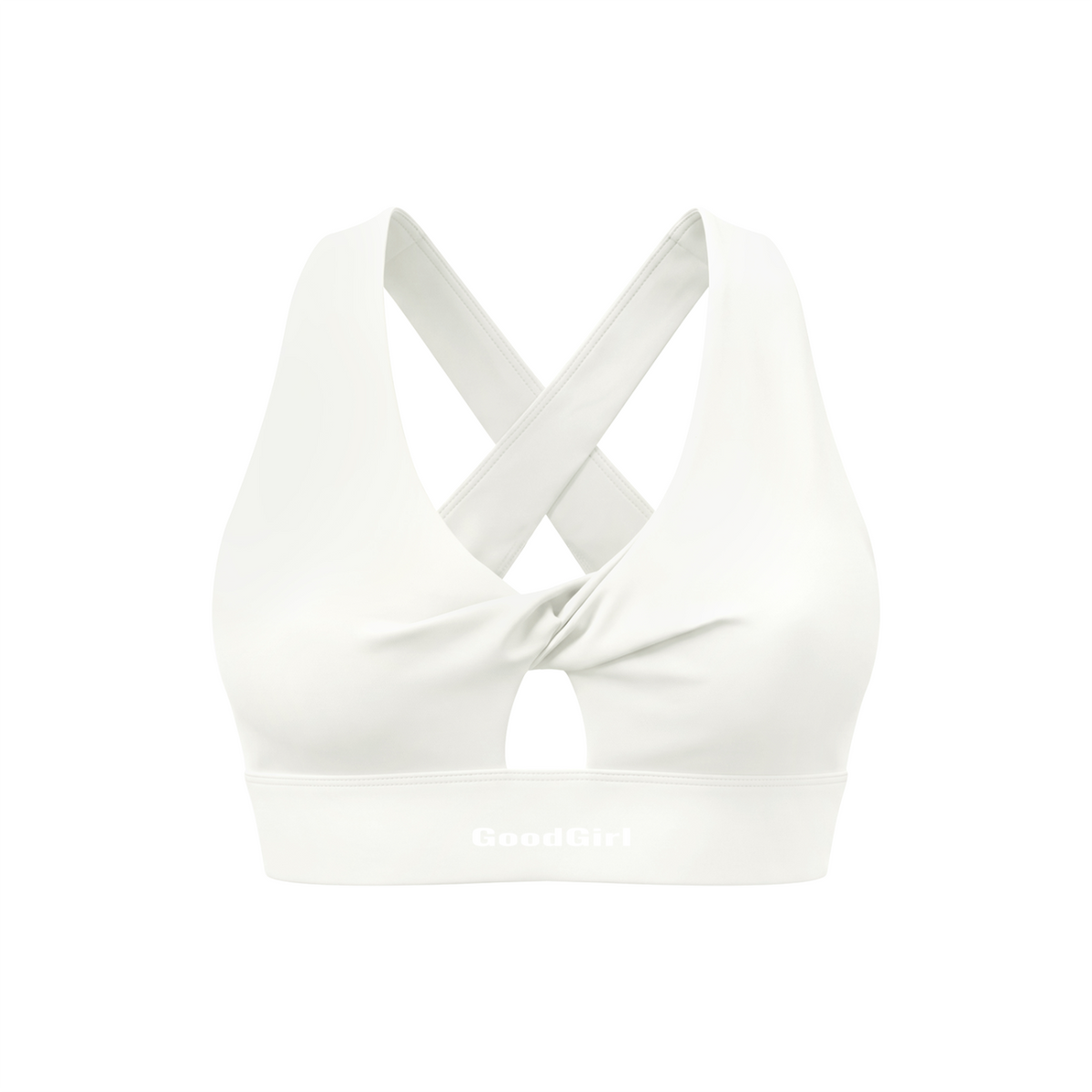 Women's Twist Front V-Neck Sports Bra