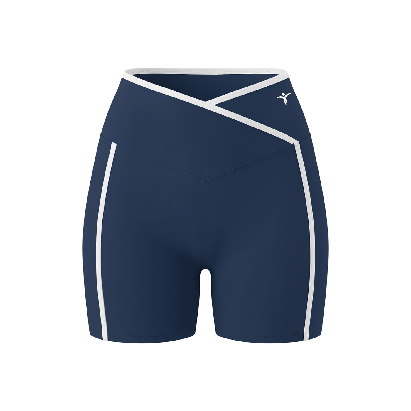 Women’s High Rise Color Block Yoga Shorts
