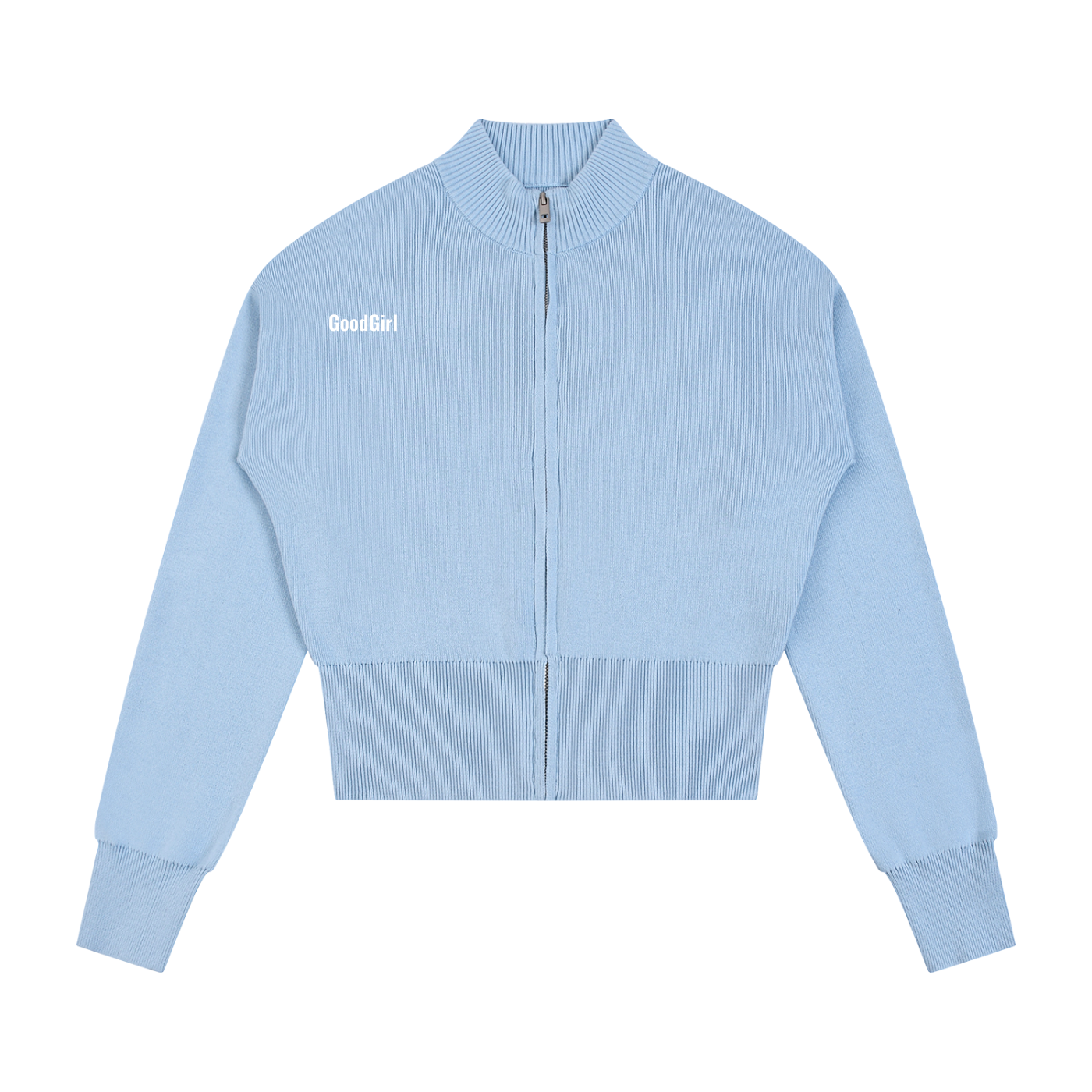 Women’s Mock Neck Zip Up Cardigan