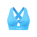 Women's Twist Front V-Neck Sports Bra