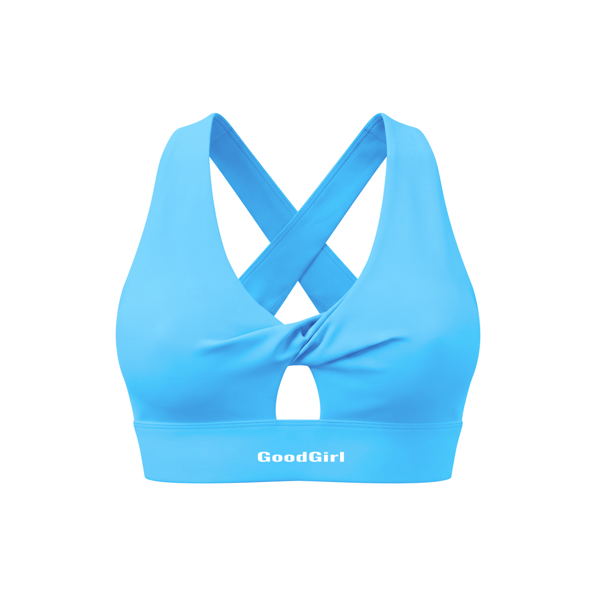 Women's Twist Front V-Neck Sports Bra