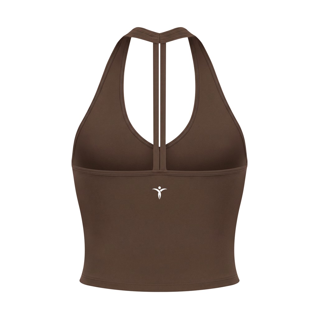 Women’s Halter V-Neck Yoga Tank Top