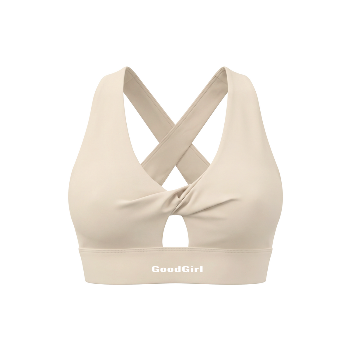 Women's Twist Front V-Neck Sports Bra