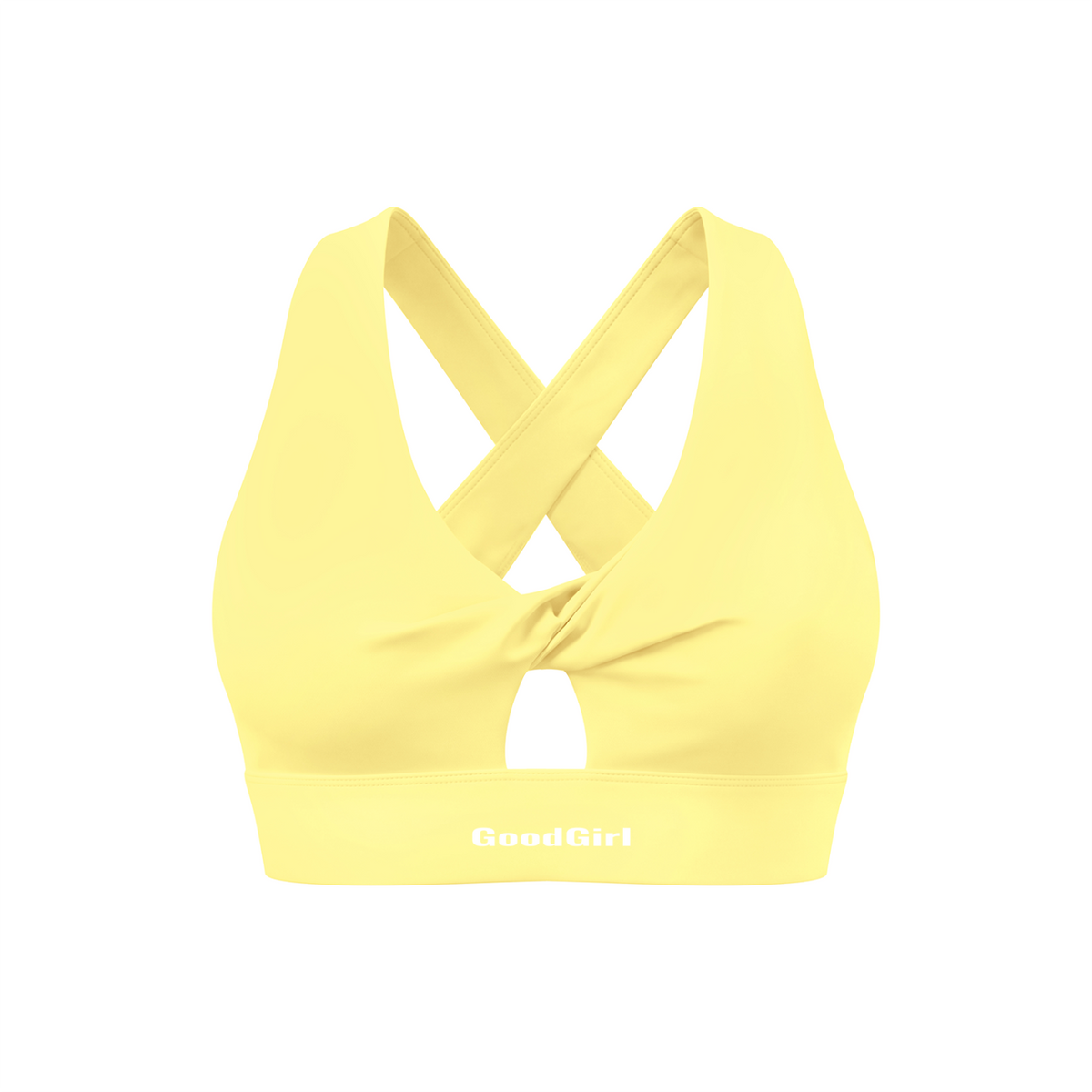 Women's Twist Front V-Neck Sports Bra