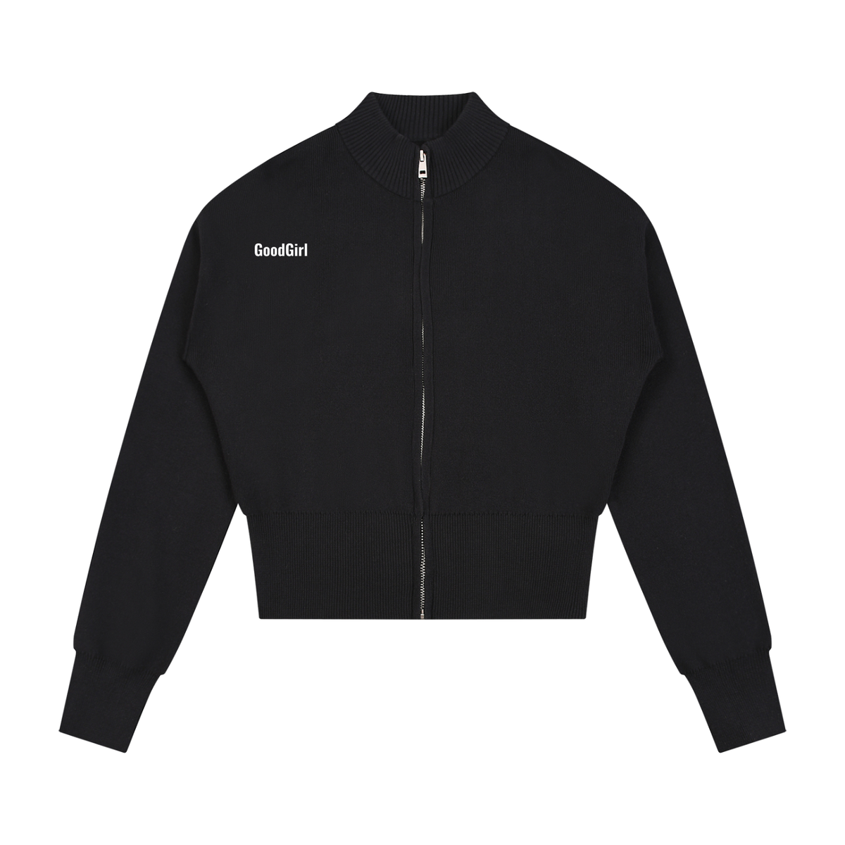 Women’s Mock Neck Zip Up Cardigan