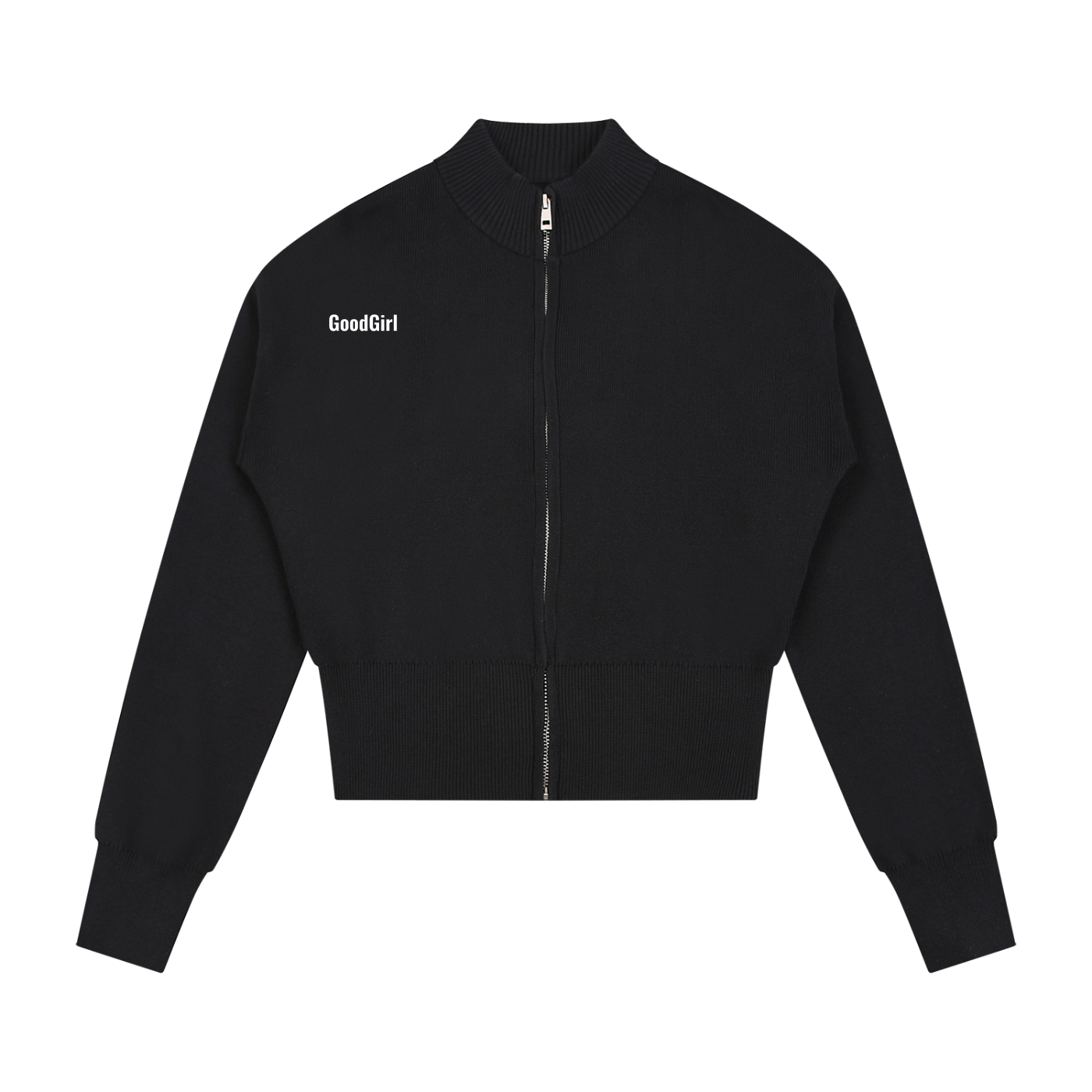 Women’s Mock Neck Zip Up Cardigan