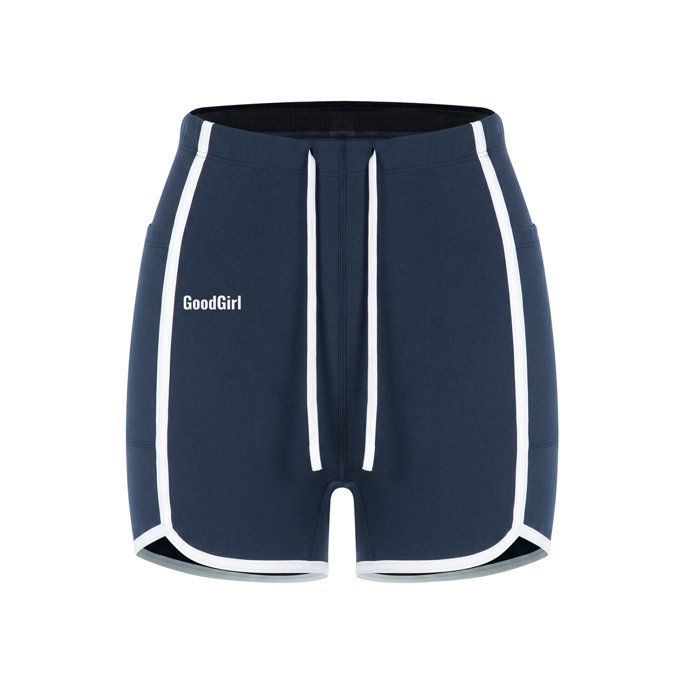 Women's High Rise Color Block Yoga Shorts