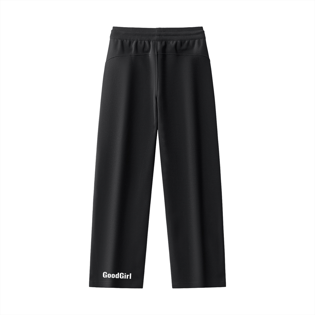 Essential Drawstring Straight-Leg Sweatpants