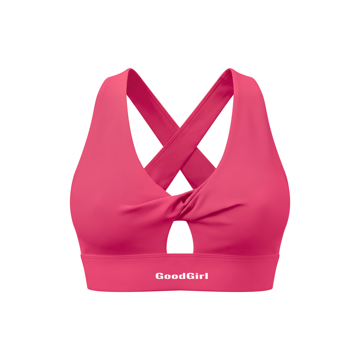 Women's Twist Front V-Neck Sports Bra
