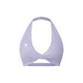 Women's Pleated Halter Sports Bra