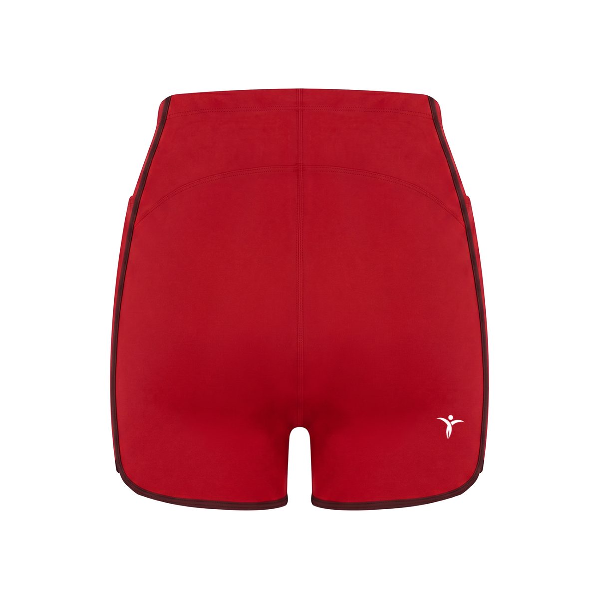Women's High Rise Color Block Yoga Shorts