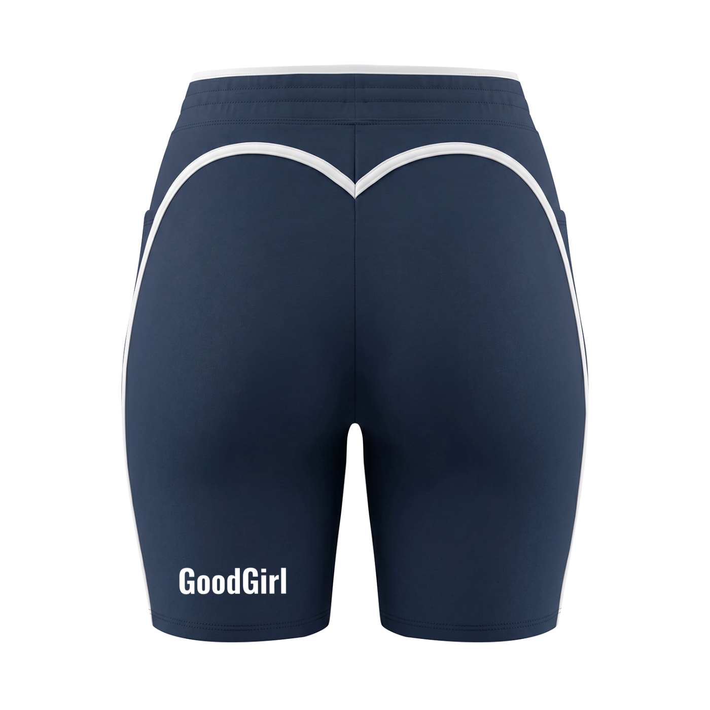 Women's High Rise Color Block Yoga Shorts