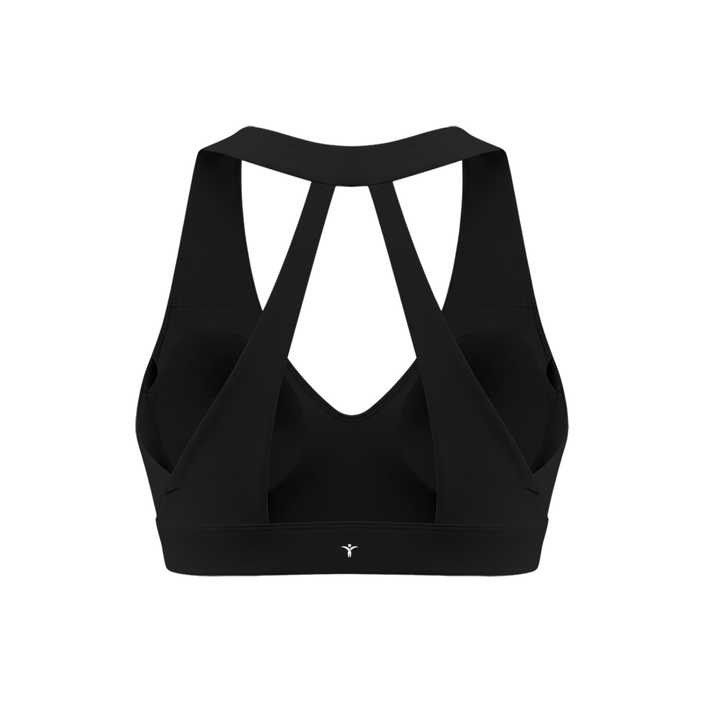 Women's Halter Cropped Sports Bra