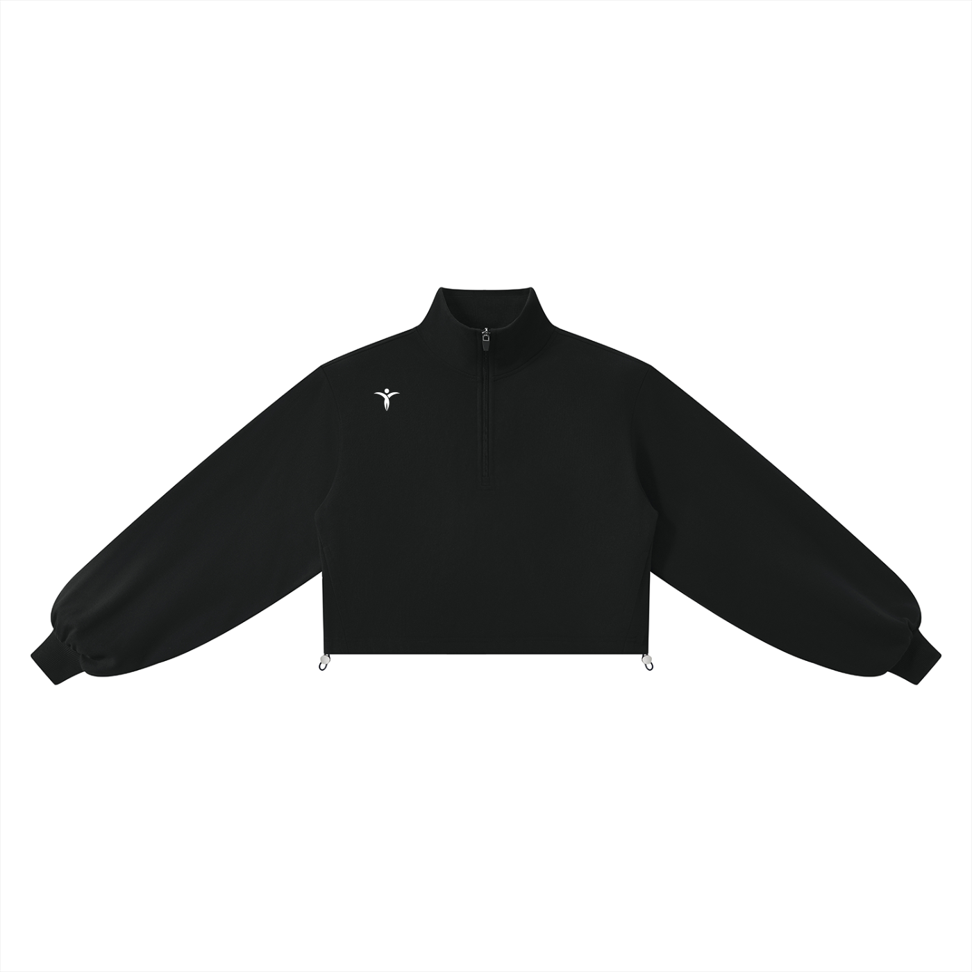 Women’s Mock-Neck Quarter-Zip Sweatshirt