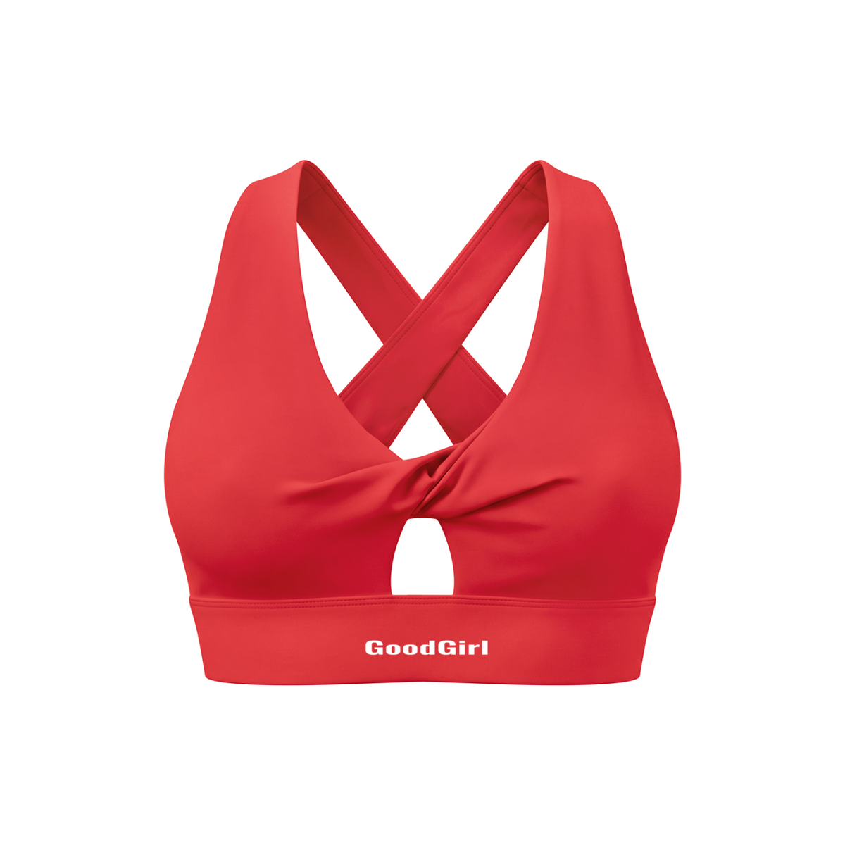 Women's Twist Front V-Neck Sports Bra