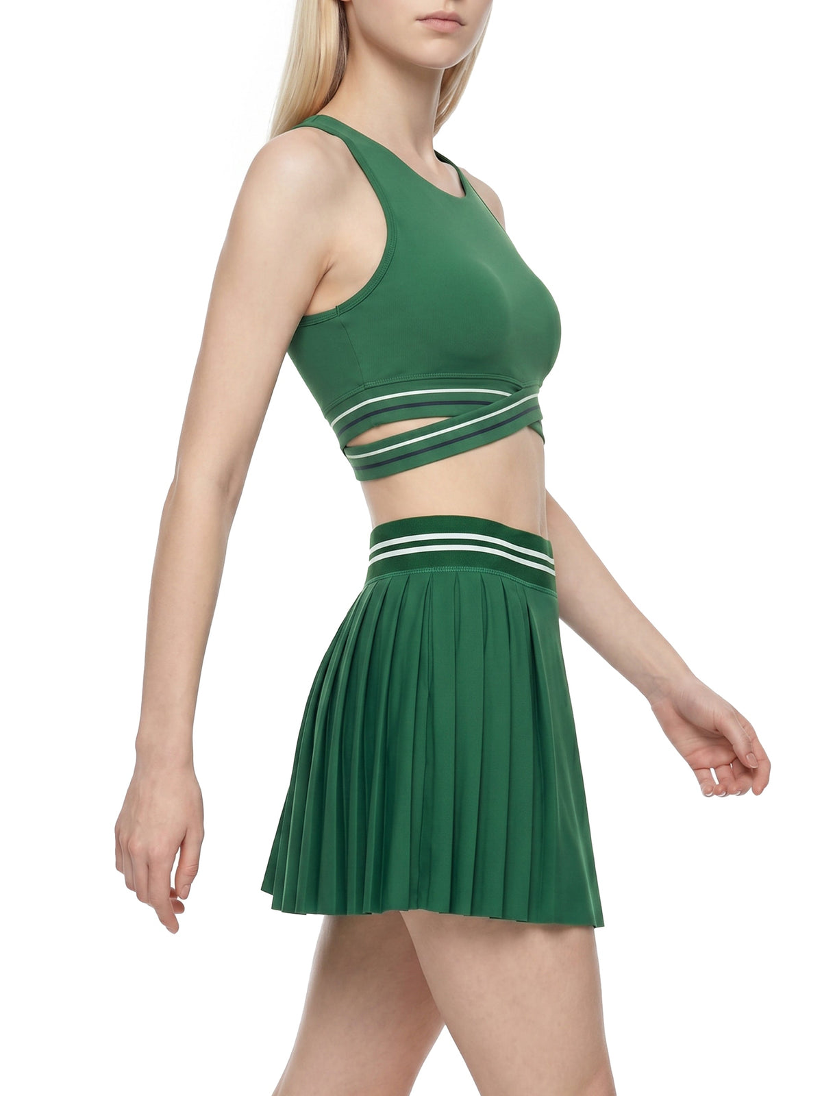 Women's Pleated Mini Skirt