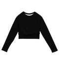 Women's long-sleeve crop top