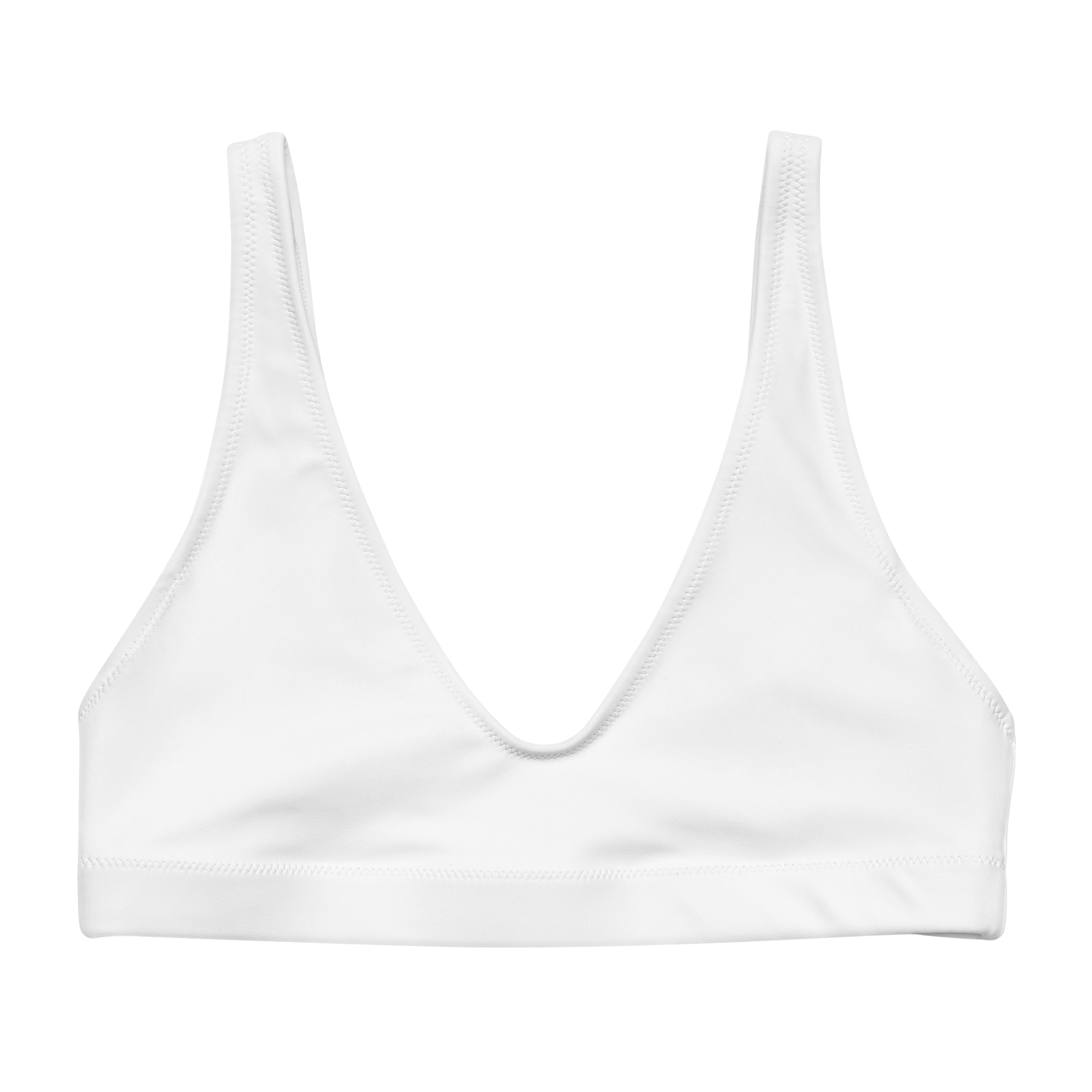 Athleisure padded bikini top