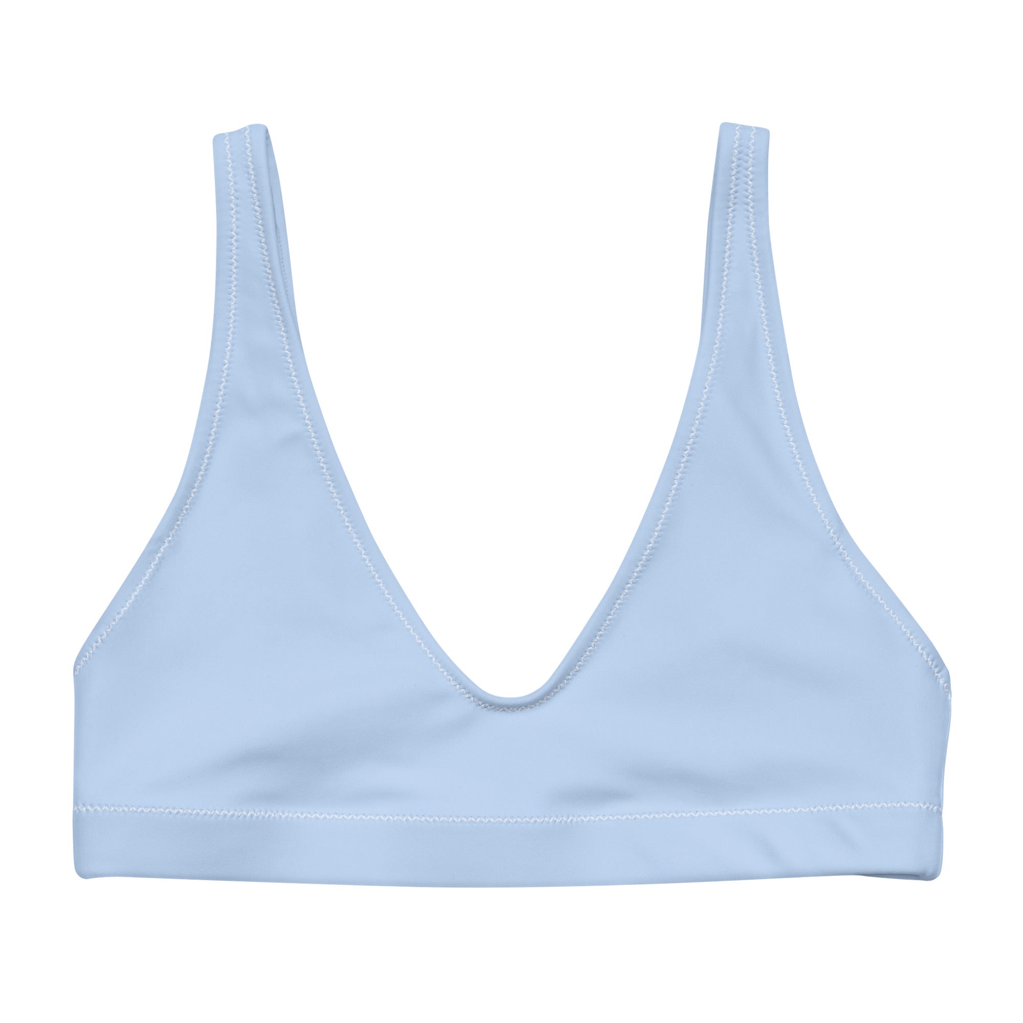 Athleisure padded bikini top