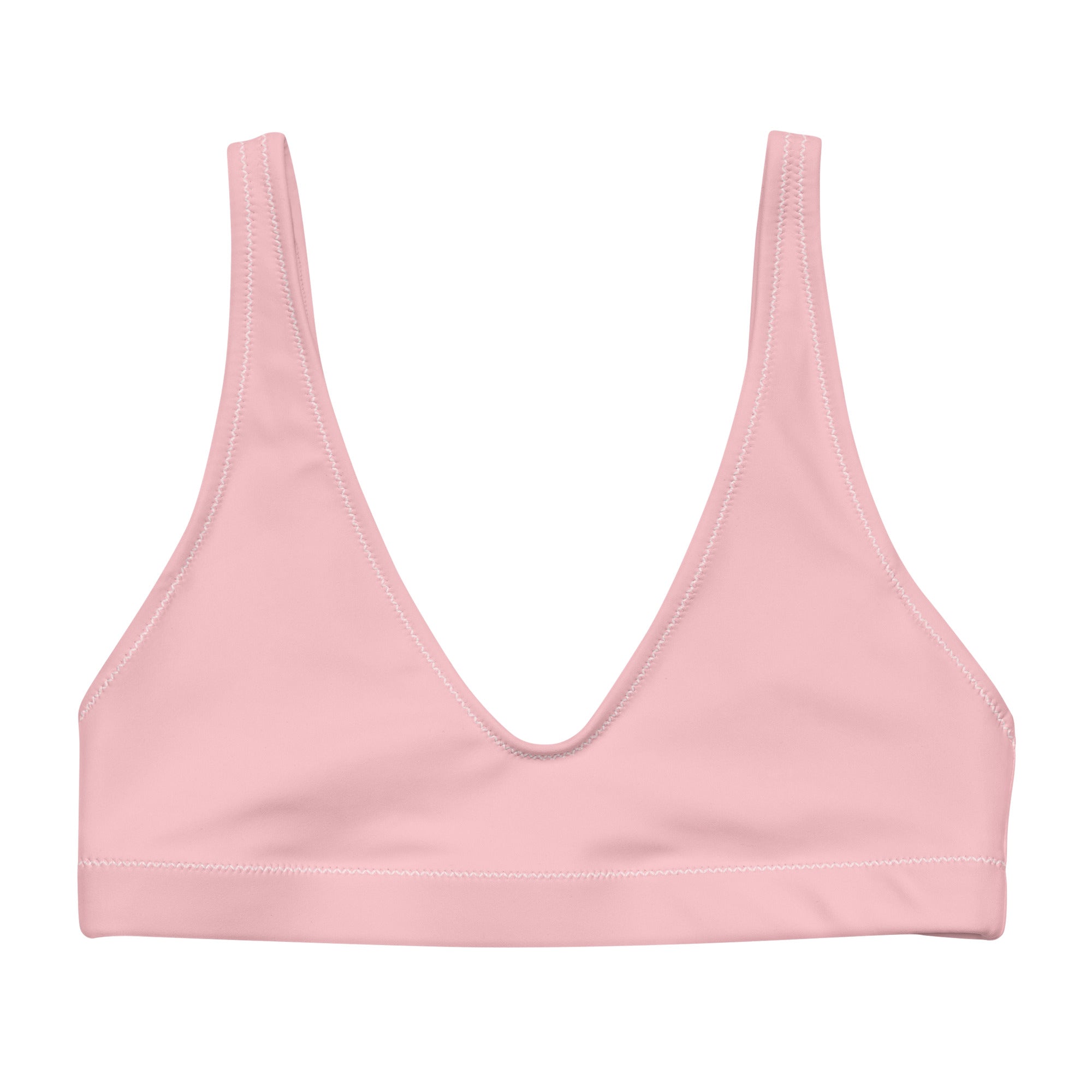 Athleisure padded bikini top