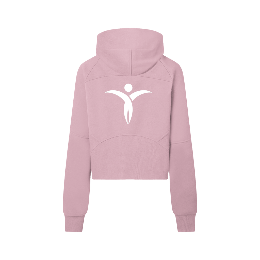 Cropped Half-Zip Hoodie
