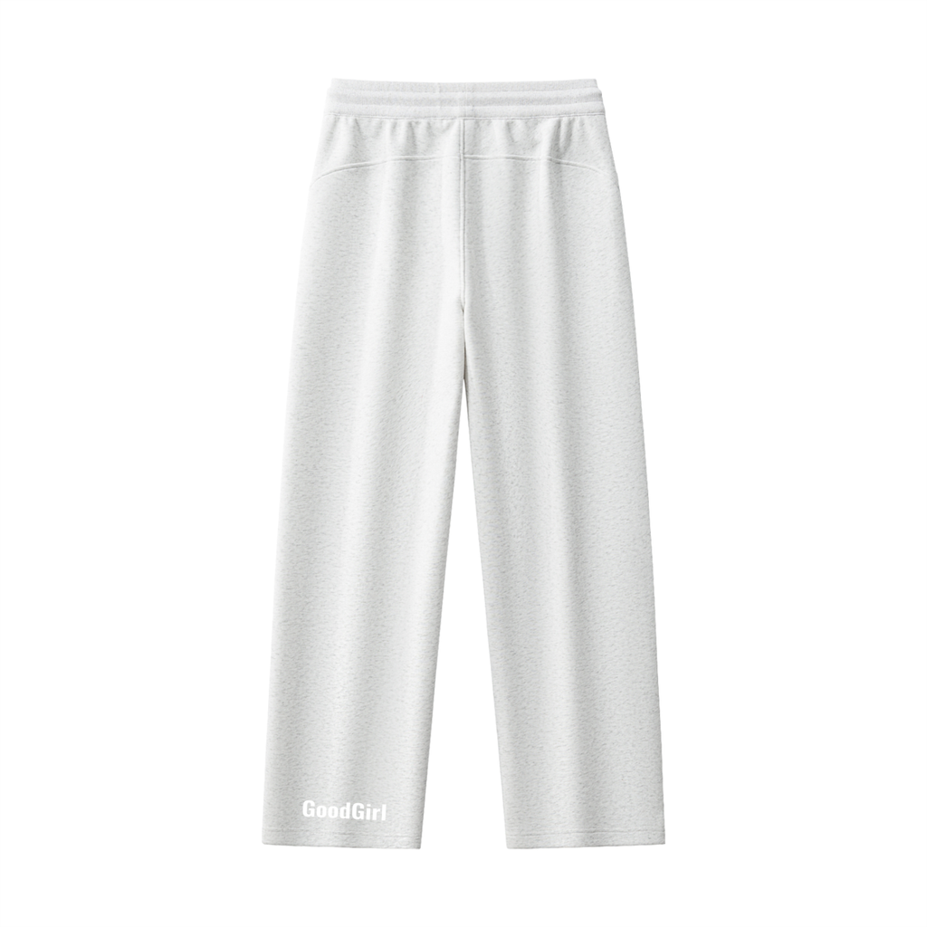 Essential Drawstring Straight-Leg Sweatpants