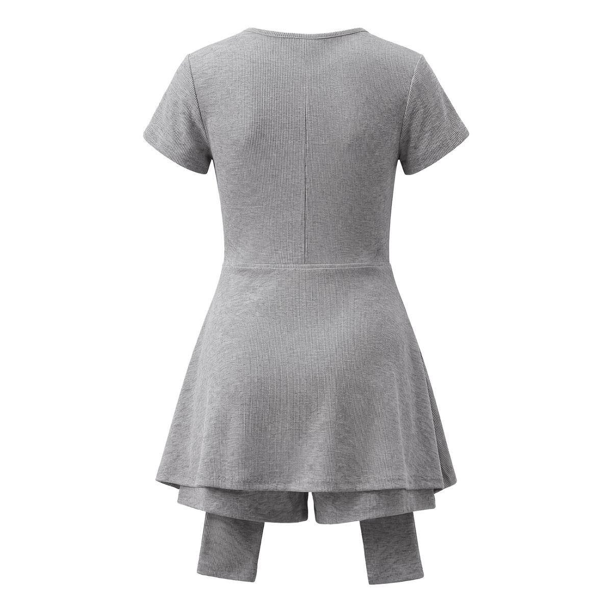 Women's Dual-Function Cape Tie-Waist Romper