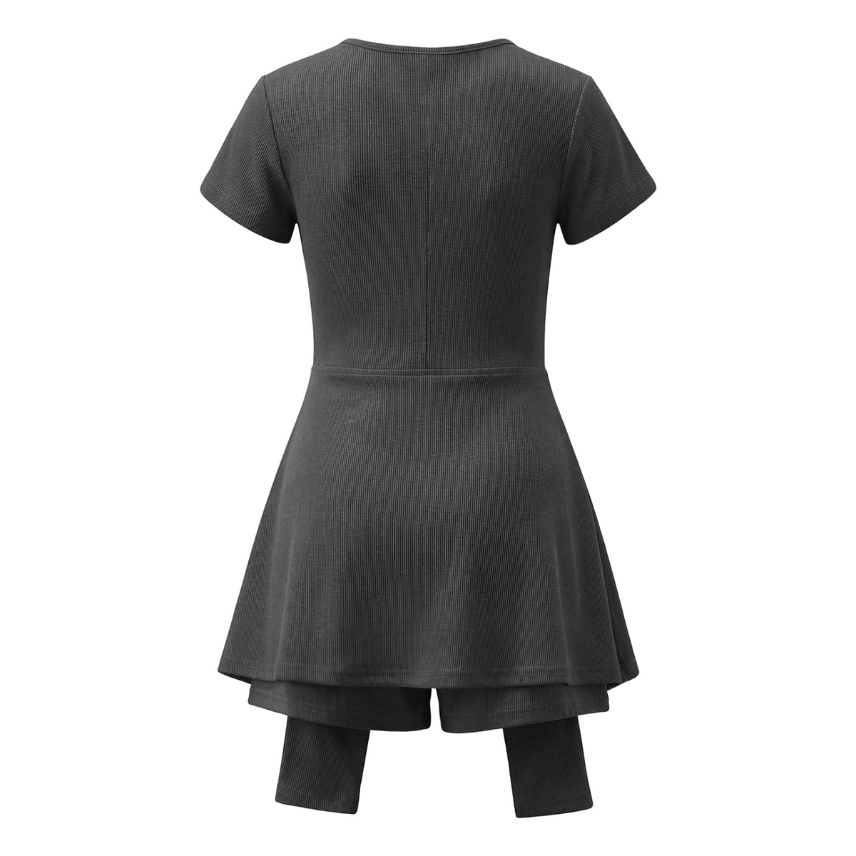 Women's Dual-Function Cape Tie-Waist Romper