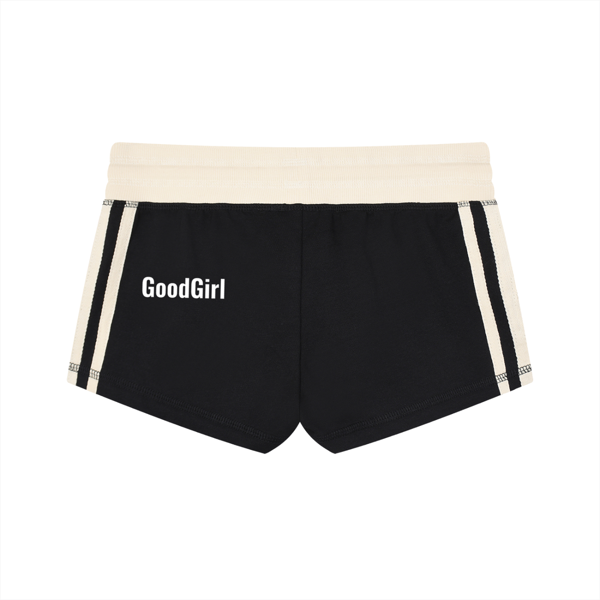 Women's Contrast Stripe Track Shorts