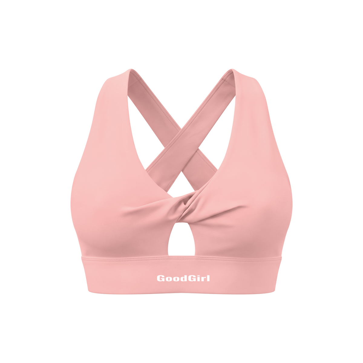 Women's Twist Front V-Neck Sports Bra