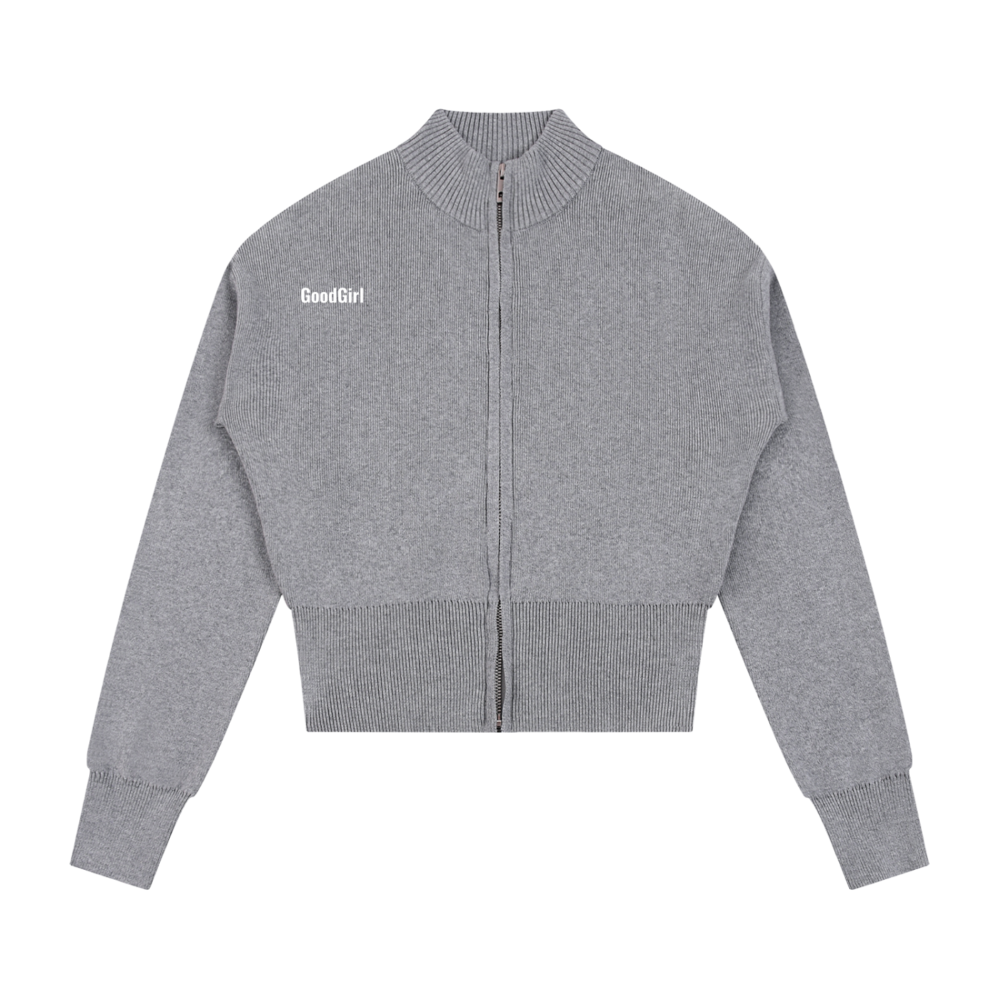 Women’s Mock Neck Zip Up Cardigan