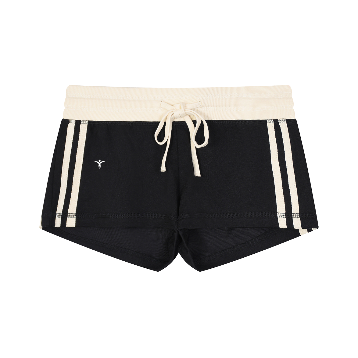 Women's Contrast Stripe Track Shorts