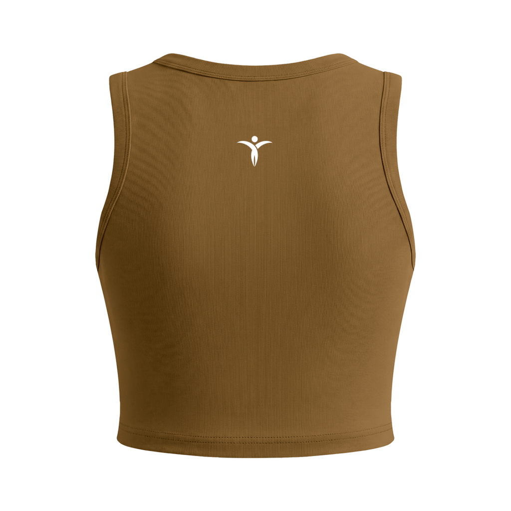 Women's Tight Crewneck Crop Tank Top