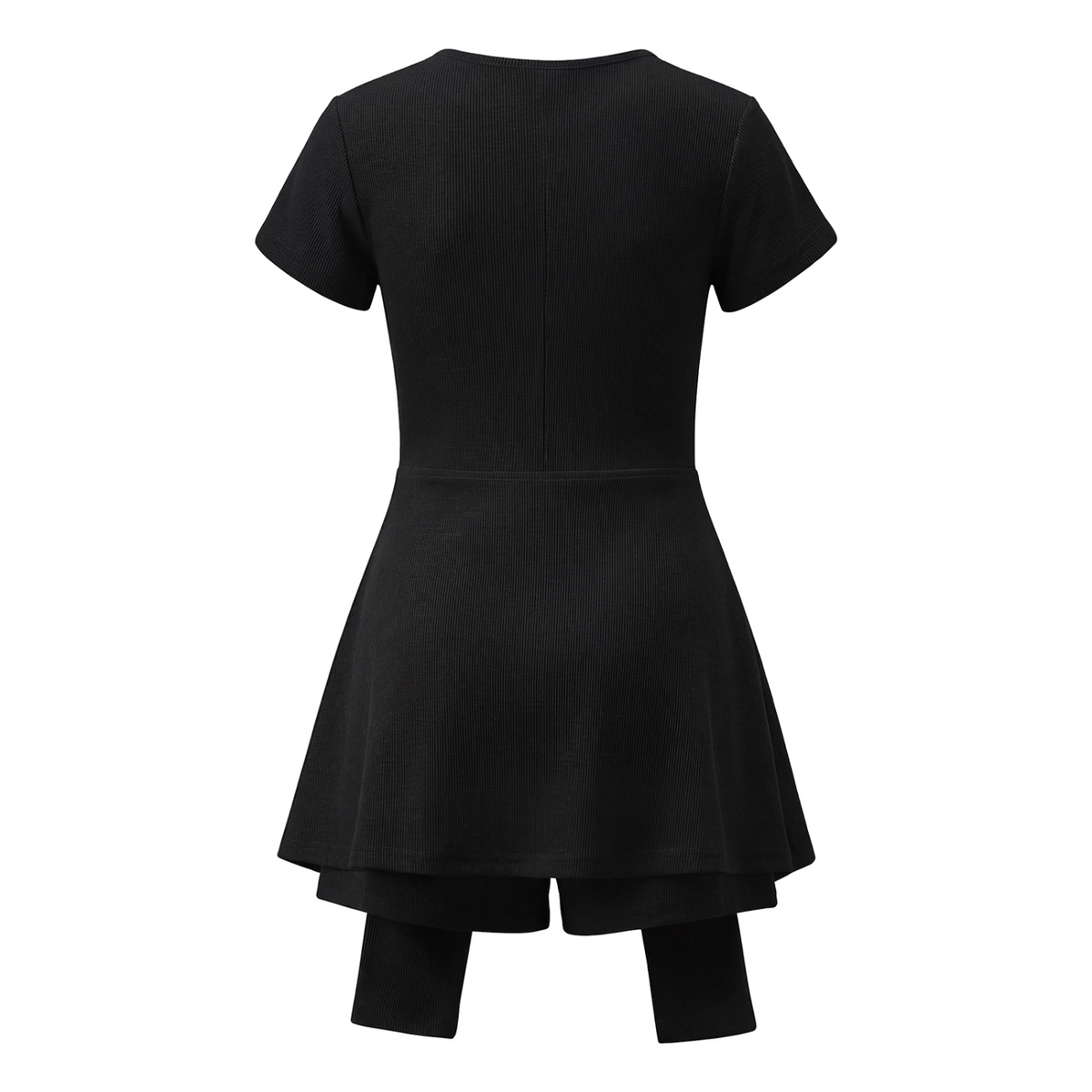 Women's Dual-Function Cape Tie-Waist Romper