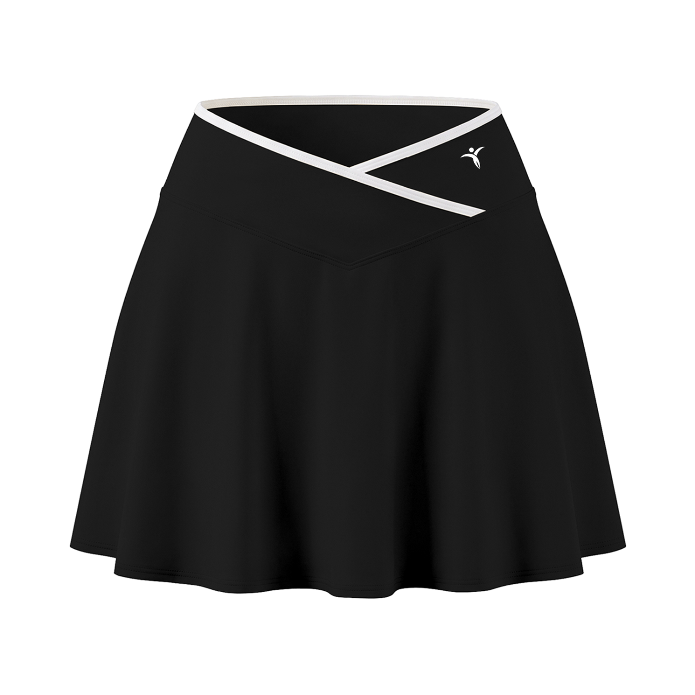 Women's Color Block A-Line Skirt