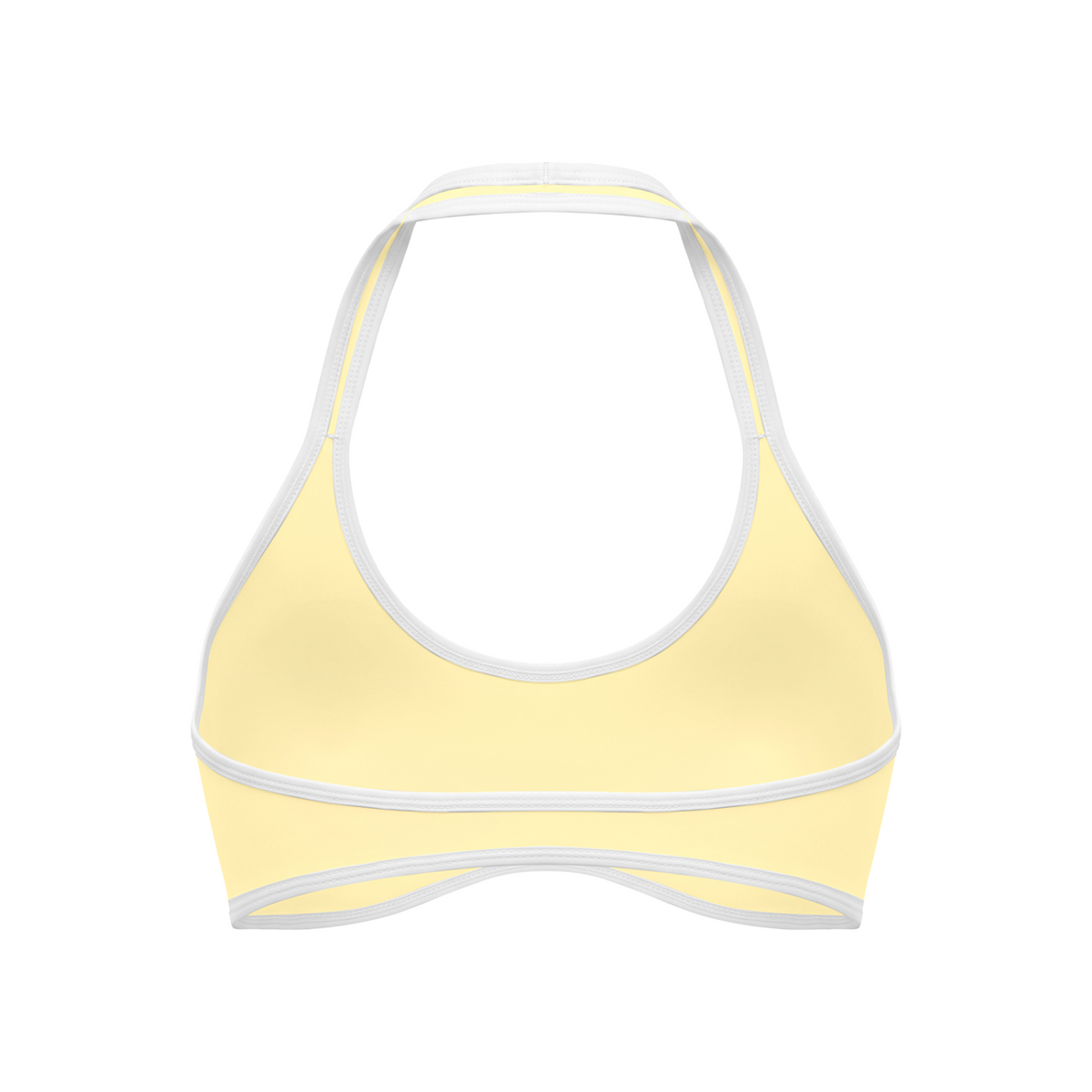 Women's Halter Color Block Yoga Sports Bra