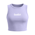 Women's Tight Crewneck Crop Tank Top