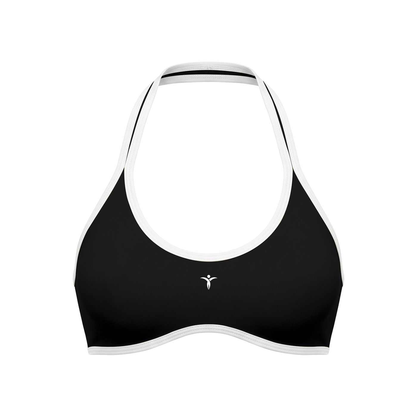 Women's Halter Color Block Yoga Sports Bra