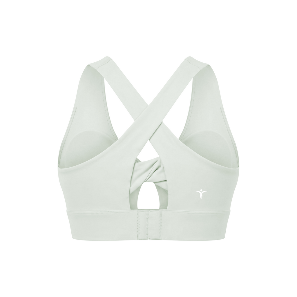 Women's Twist Front V-Neck Sports Bra