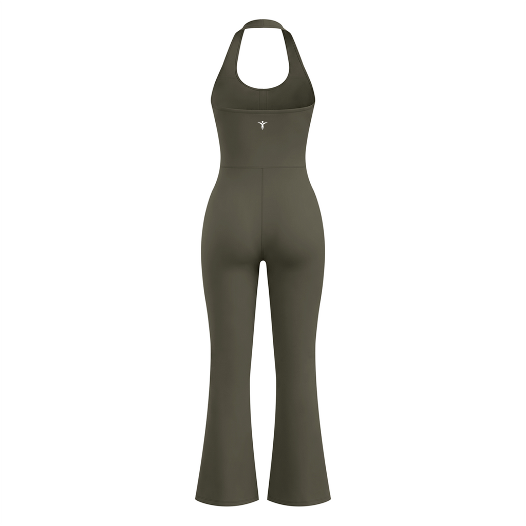 Women’s Halter Flared Jumpsuit