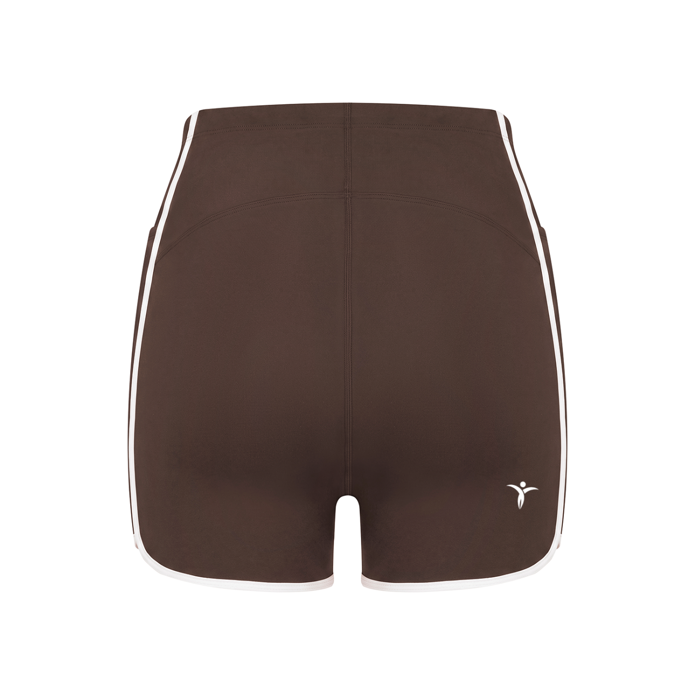 Women's High Rise Color Block Yoga Shorts