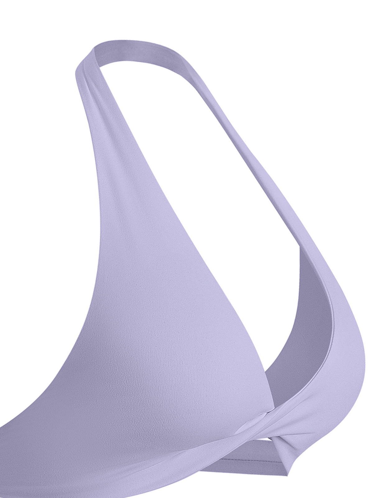 Women's Pleated Halter Sports Bra