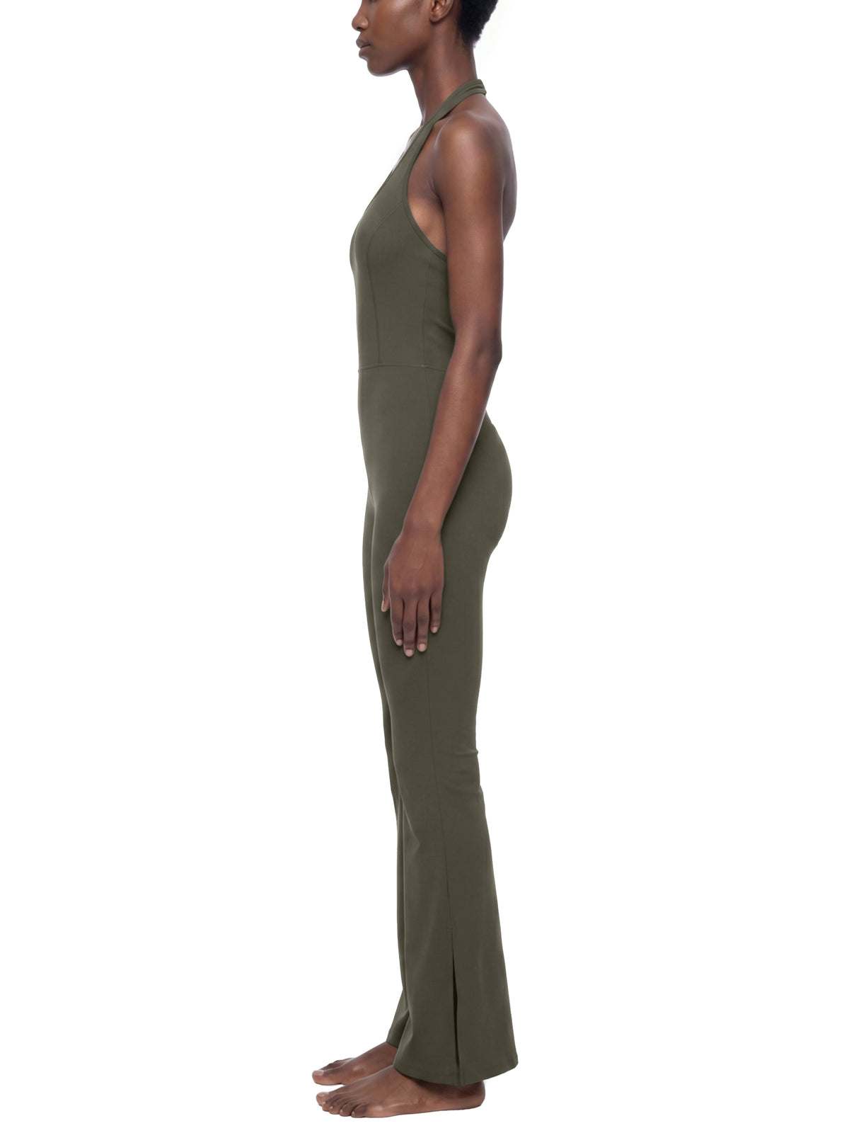Women’s Halter Flared Jumpsuit