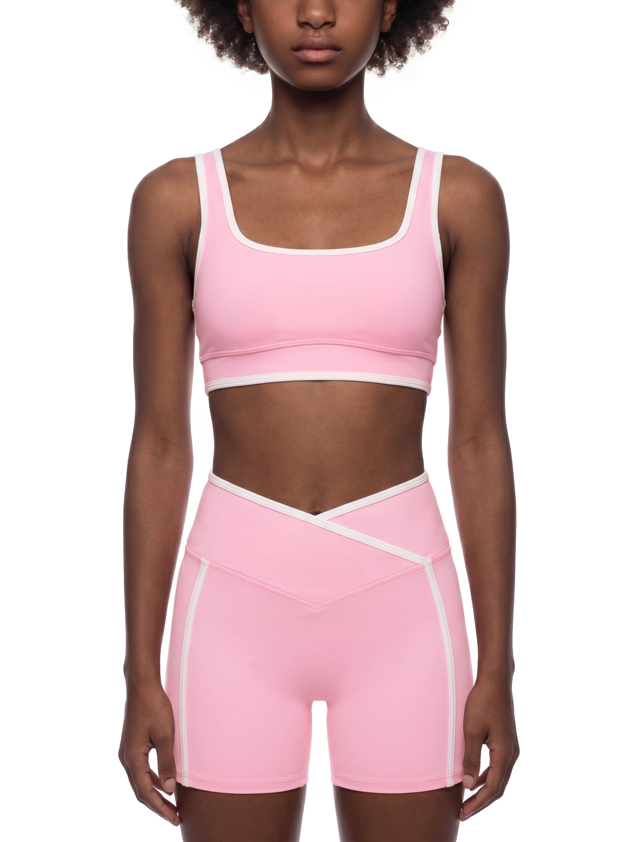 Women's Color Block Yoga Sports Bra