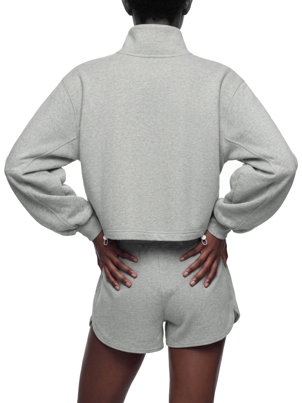 Women’s Mock-Neck Quarter-Zip Sweatshirt